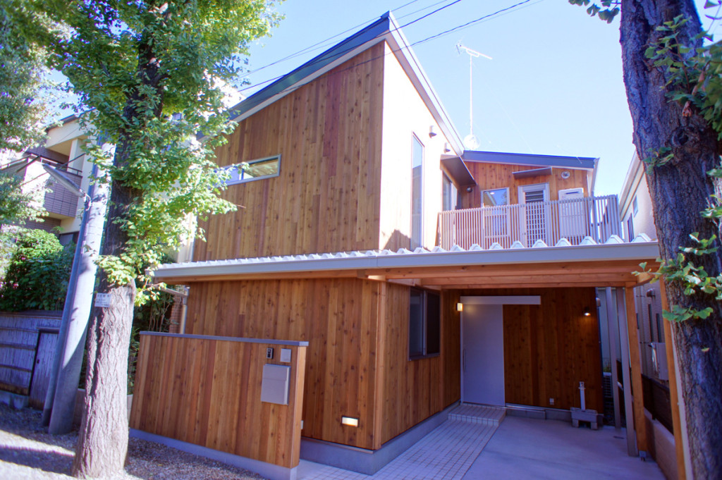 板橋区 木造2階建ての外観