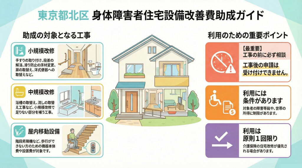 北区-身体障害者-住宅設備改善ガイド