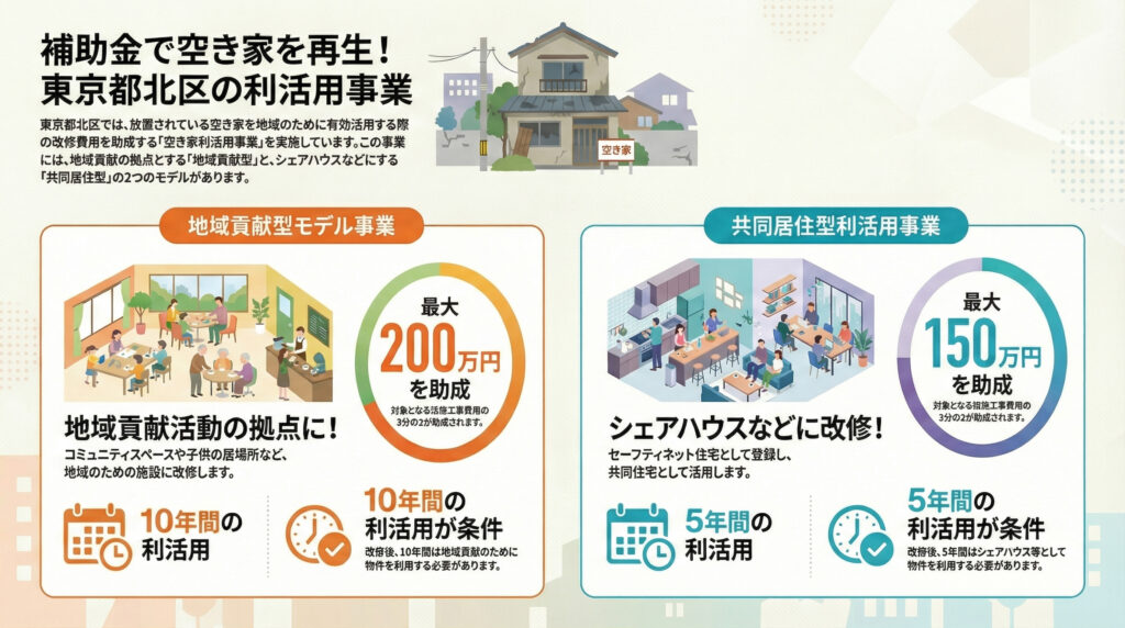 補助金で空き家を再生！北区利活用事業