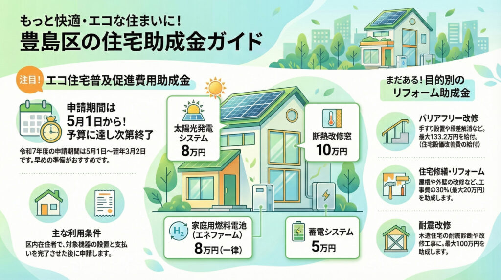 豊島区-エコ住宅-助成金ガイド